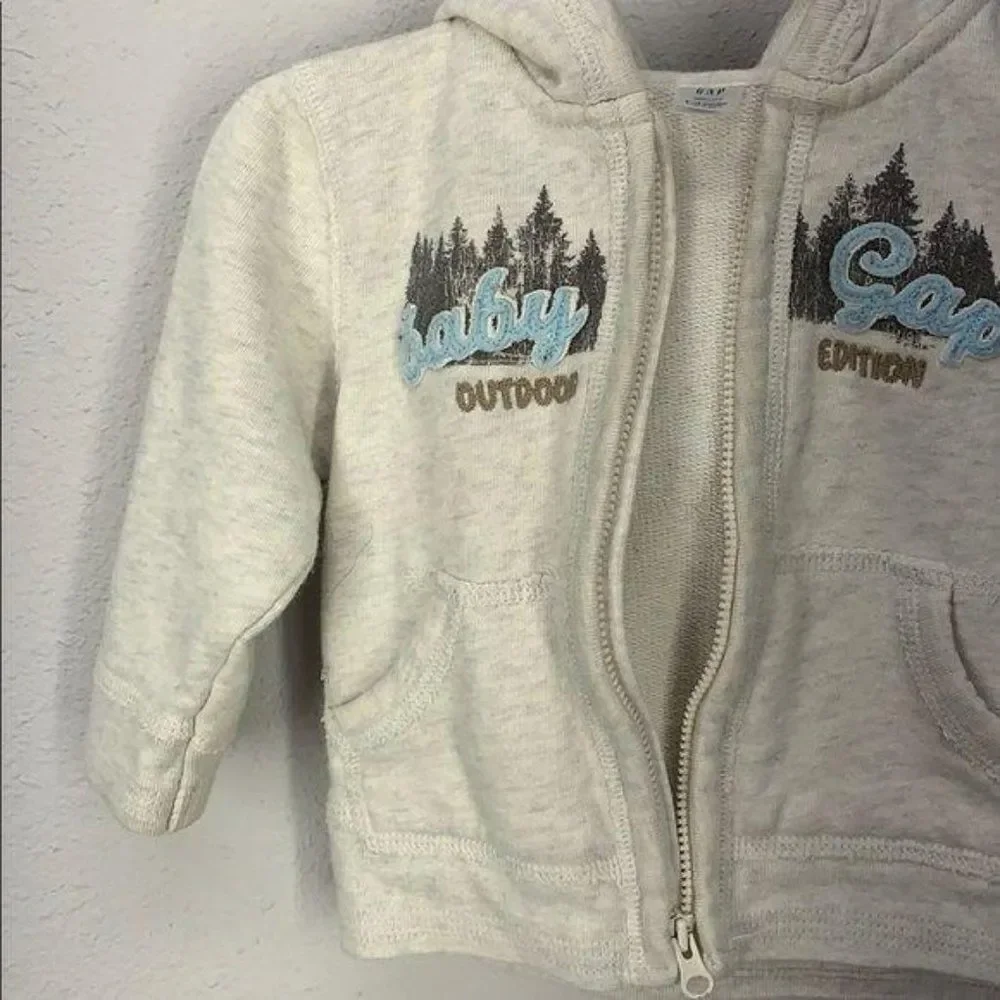 Baby Gap Outdoor Edition‎ Zippered Hooded 6-12 Months Jacket
